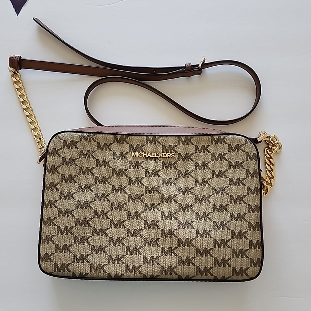 Michael kors, Crossbody Handbag , light brown, original